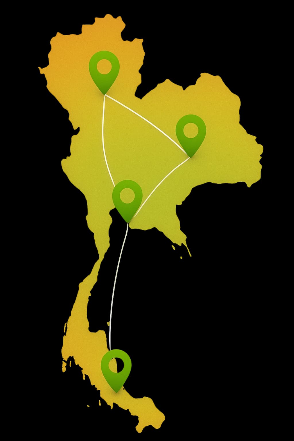 แผนที่เครือข่ายครอบคลุม 3BB และ AIS Fibre ทั่วประเทศไทย